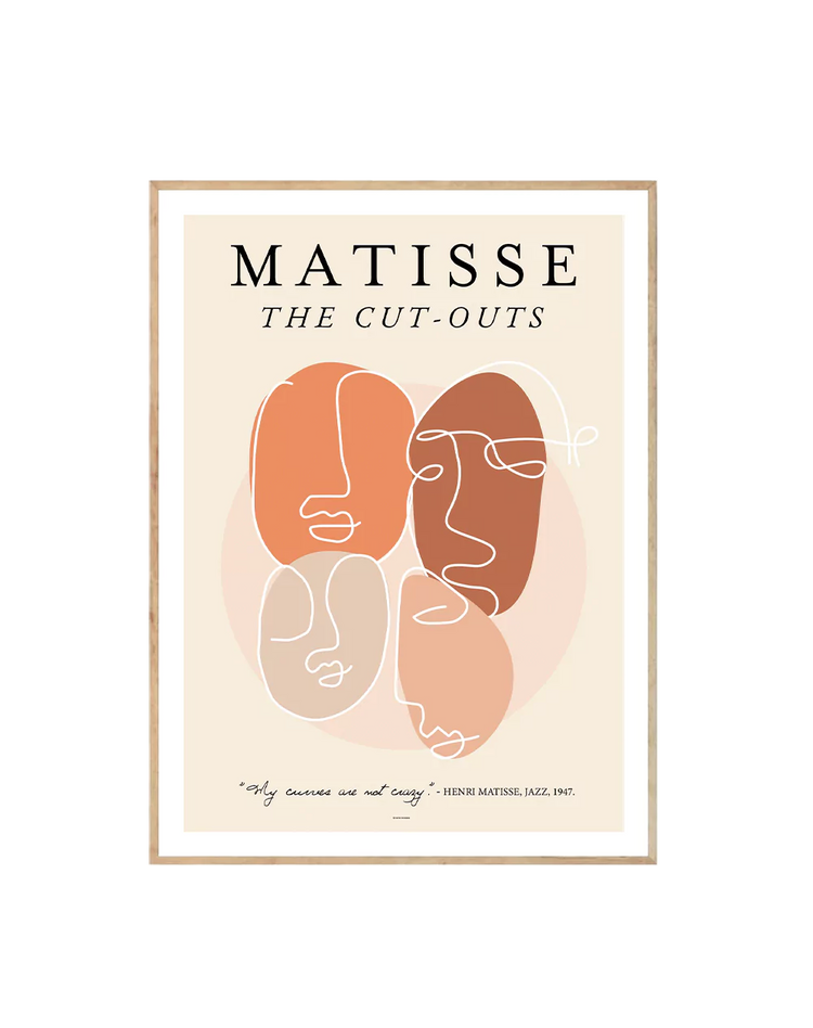Matisse Face Cutouts