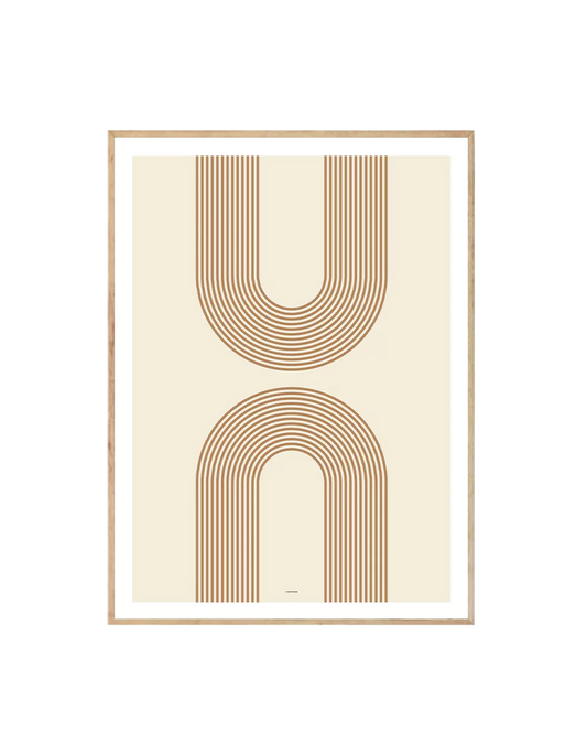 Midcentury Rainbow Arch