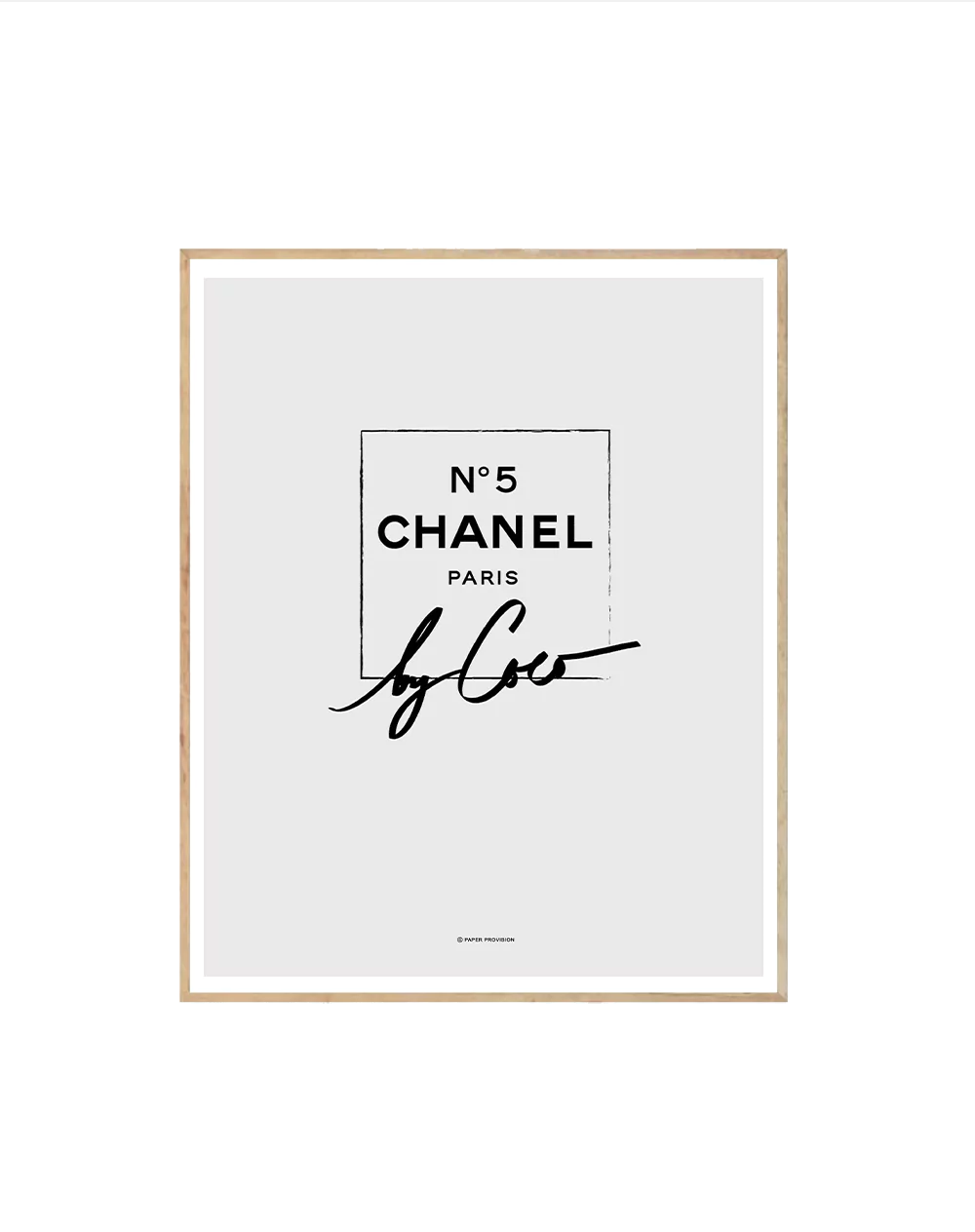 Coco Chanel Fashion Illustration Fashion Art Print Chanel 