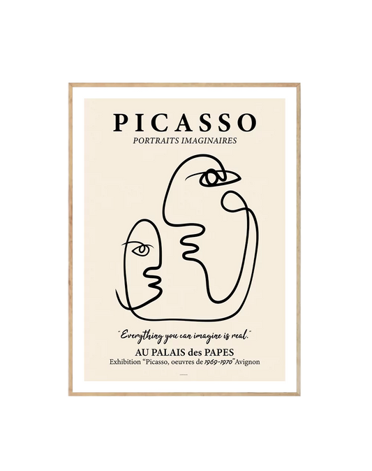 Picasso Visages Poster