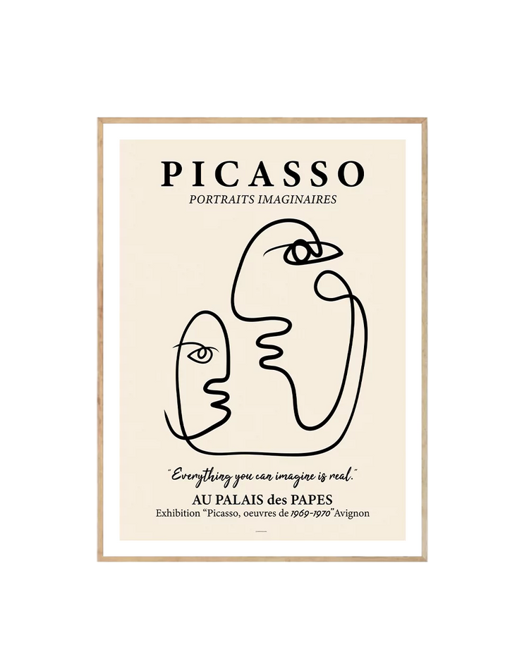 Picasso Visages Poster