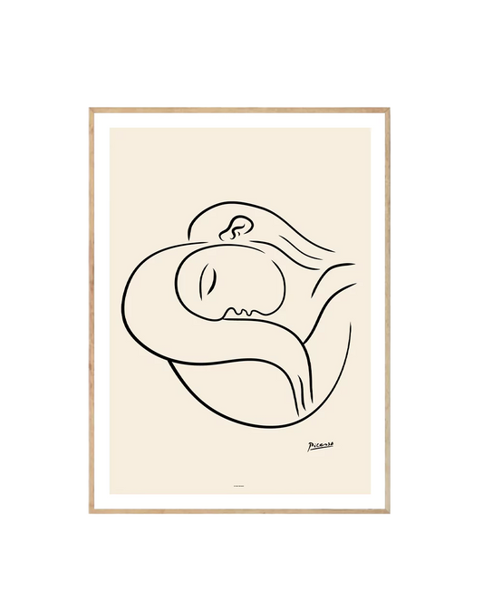 Picasso Woman Daydreaming