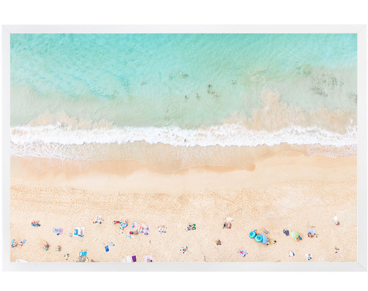 Nude Beach Sunbathers Maui