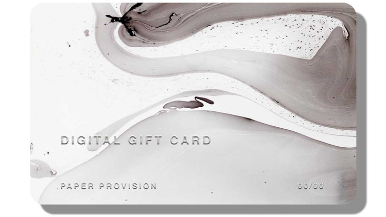 Paper Provision Gift Card