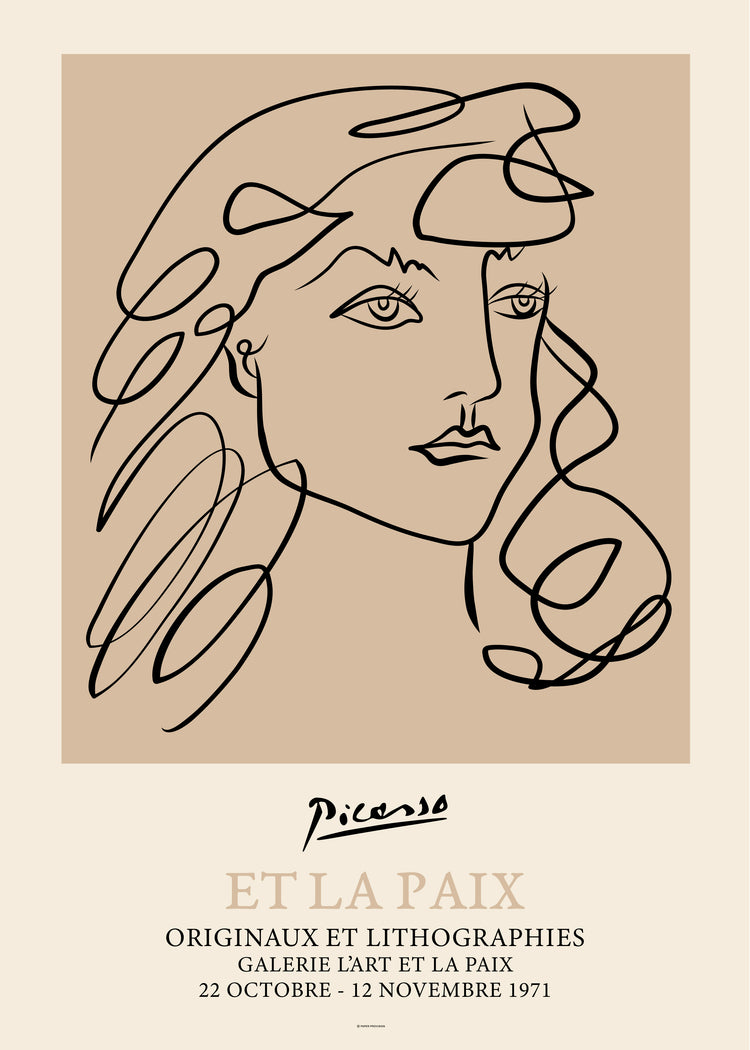 Picasso Portrait of Woman I
