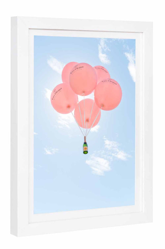 Veuve Clicquot Pink Balloons