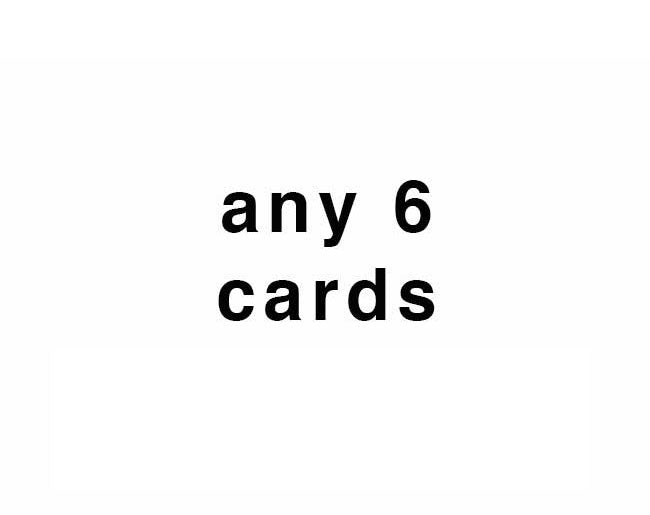 Any 6 Cards