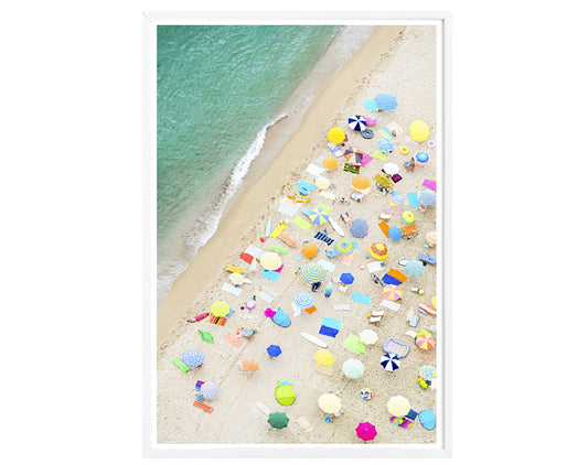 Neon Umbrellas Vertical